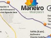 Mapa Ruta Bases Tercer Rally Bicicleta Municipio Maneiro