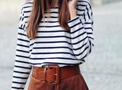 Tendencia: falda ante abotonada