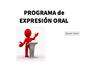 Programa expresión oral
