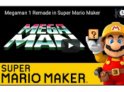 Recrean niveles Megaman Super Mario Maker