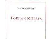 Wilfred Owen. Poesía completa