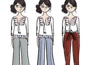 Llevar pantalones moda”