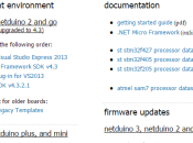 Nueva actualización para Netduino 2plus