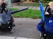 padre diseña increíbles disfraces adaptados para niños sillas ruedas