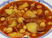 Potaje garbanzos patatas