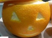 Mouse naranja para Halloween