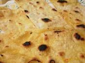 Besan roti with saffron (pan india: harina garbanzos azafran)