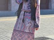 Long boho dress