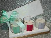 Velas aromáticas, mini cofre deluxe