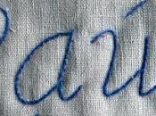 Bordado letras