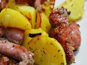 PATATAS ASADAS LONGANIZA (horno)