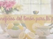Beneficios limón para piel