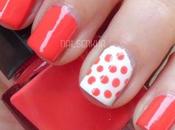 Nail Puntos Coral