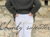 Chunky Sweater Fashion Look Curvy