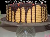 Tarta chocolate toffee