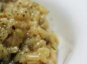 Risotto champiñones queso Roncal