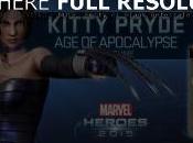 Marvel Heroes 2015. Primer vistazo Kitty Pryde Apocalipsis