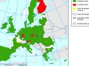 Arsénico: Mapa valor objetivo anual para protección salud (Europa, 2008)