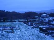 nieve cuando hace noche