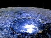 puntos brillantes Ceres están hechos probablemente