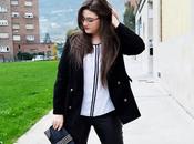 Outfit Contrastes Black White Curvy girl