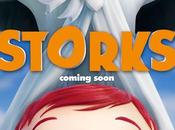 Primer póster teaser trailer v.o. español "cigüeñas (storks)"