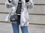 Grey Fluffy Coat