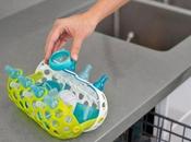 Cesta para limpiar accesorios infantiles lavavajillas
