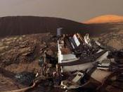 Panorámica Curiosity pies impresionante duna Namib