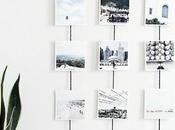 DIY: colgante pared fotografías