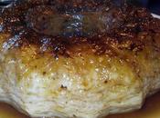 Flan Turrón microondas