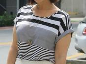 Looks blusa rayas