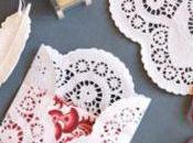 Sobres para invitación hechos blondas