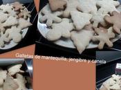 Galletas mantequilla, jengibre canela