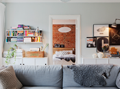 Vivir piso Gøteborg 1920 paredes ladrillo verdad!