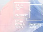 Color 2016 pantone: rosa cuarzo azul serenity
