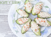 Receta: Snacks aguacate surimi