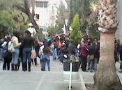 Estudiantes UASLP protestan