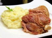 Codillo puré patatas
