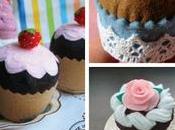 Cupcakes fieltro. Vídeo tutorial