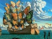 Surrealismo mariposas obras pintor Vladimir Kush