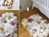 DIY- Alfombra pompones