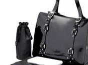 Bolsa materna Patent Leather