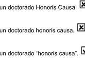 Aprendamos ‘honoris causa’