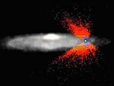 estrellas Láctea mueven formas misteriosas
