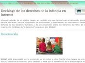 Decálogo derechos infancia Internet responsable