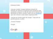 Google Adsense Felicita Navidad