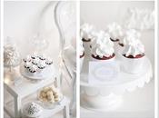 Postres Total White para bodas invierno