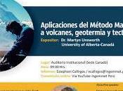 Viernes Geocientífico INGEMMET: Aplicaciones Método Magnetotelúrico volcanes, geotermia tectonismo