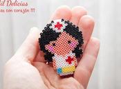 Broche enfermera